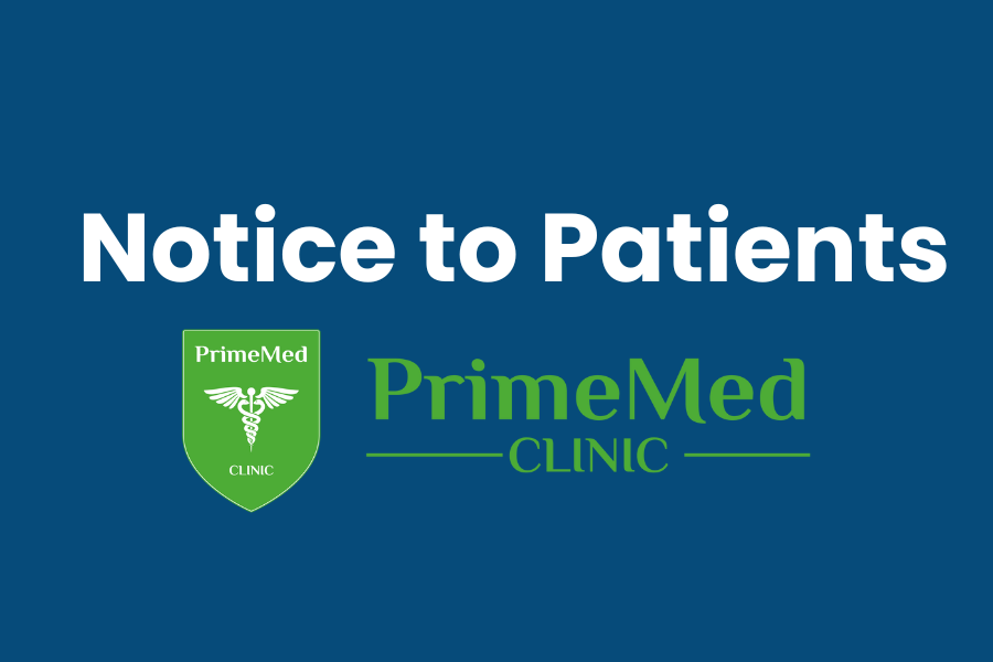 Important Notice to Patients